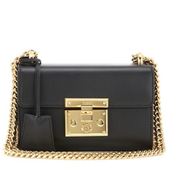 Gucci Handbags - SOLD‼️Gucci Small Padlock Leather Shoulder bag